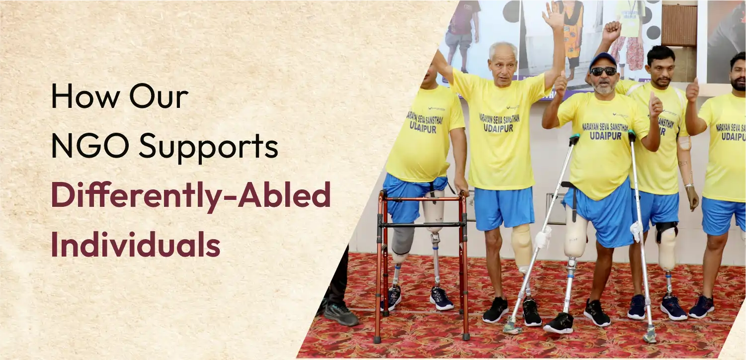 How Our NGO Supports Differently-Abled Individuals